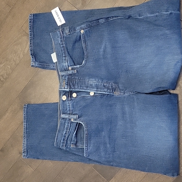 Old Navy Curvy Extra High Rise, Straight Jean Size 12 - Picture 4 of 5